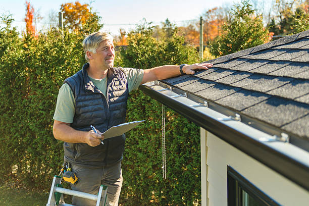 Professional Emergency Roof Repair technician working in Mount Hermon, VA